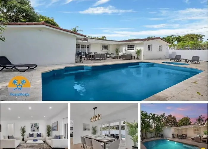 Gated Villa Blanca 5Br 3Ba With Heated Pool & Bbq